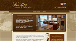 Desktop Screenshot of baselinegraniteandmarble.com